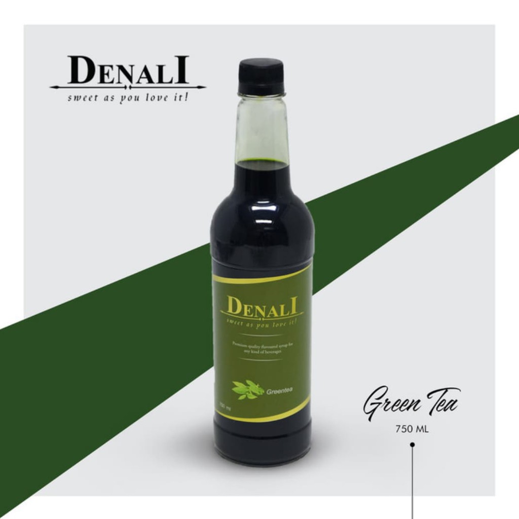 

Syrup Denali Greentea 750ml