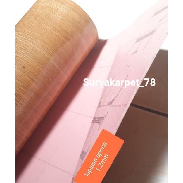 KARPET PLASTIK KARPET LANTAI VINYL SPONS PERLAK LANTAI UKURAN L 2m