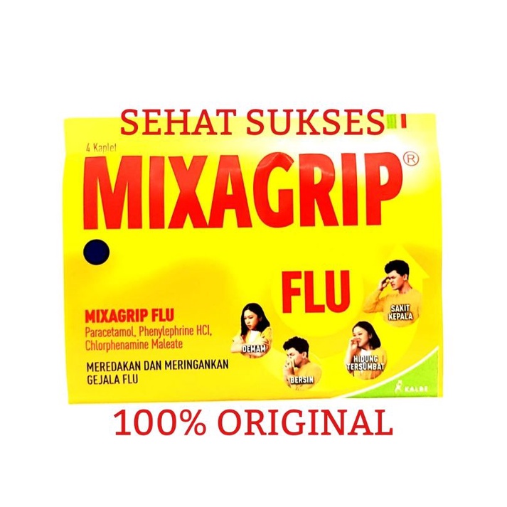 Mixagrip Flu - Isi 4 Kaplet