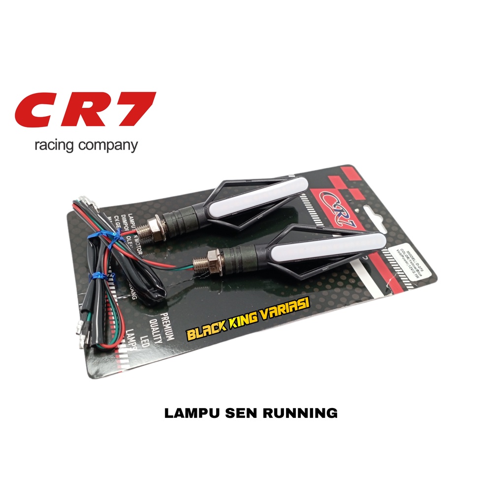 Lampu Led Sein Running 2 Warna Senja Sein Running Model Sayap Universal Waterproof