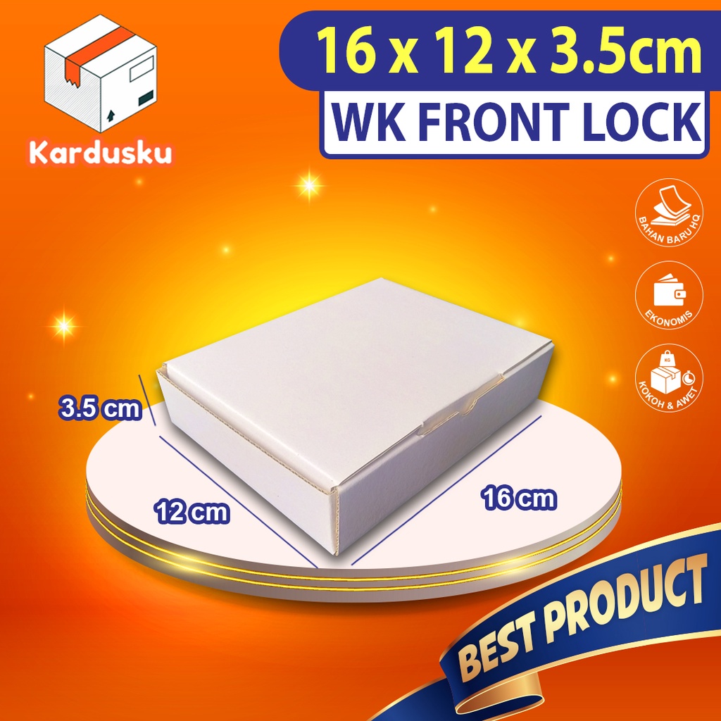 

Kardus dus PUTIH 16x12x3,5 cm (ECER) Die Cut Box pizza Kotak Packing Aksesoris Baju cookies brownies