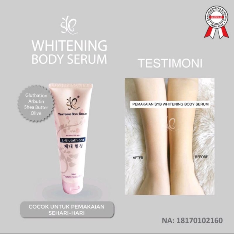 SYB WHITENING BODY SERUM/Hand and body lotion