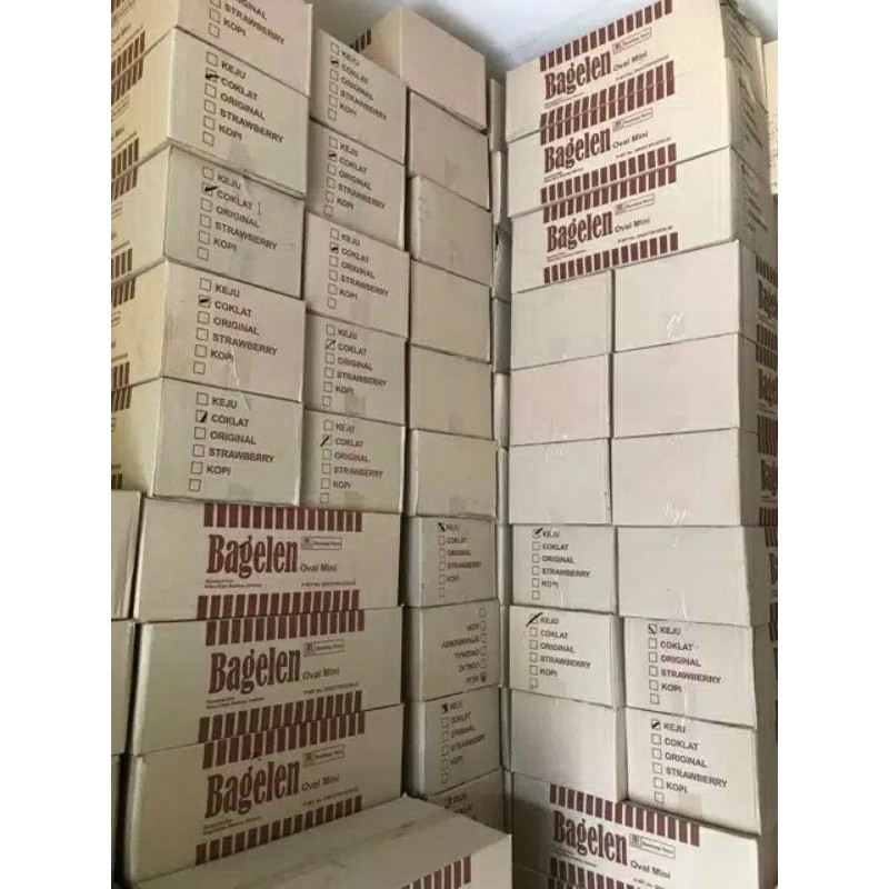 

NOB Obral Roti Kering Bagelen Bandung Raya 1 Dus isi 10 Pack