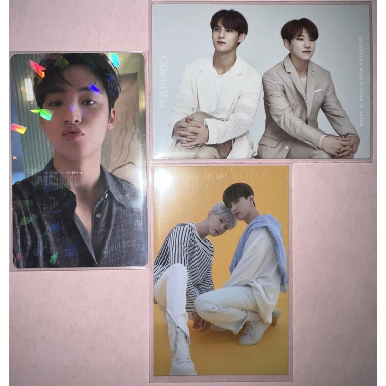 MINGYU ATTACCA LUCKY DRAW SW LD SOUNDWAVE NOOTNOOT TC OTY JP SOONGYU TC CARATLAND SEOKSOON