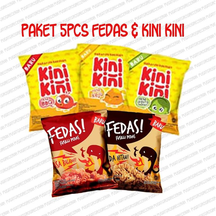 

Dijual Paket Fedas dan Kini Kini Ongkir 1kg Snack Makaroni Goreng Limited