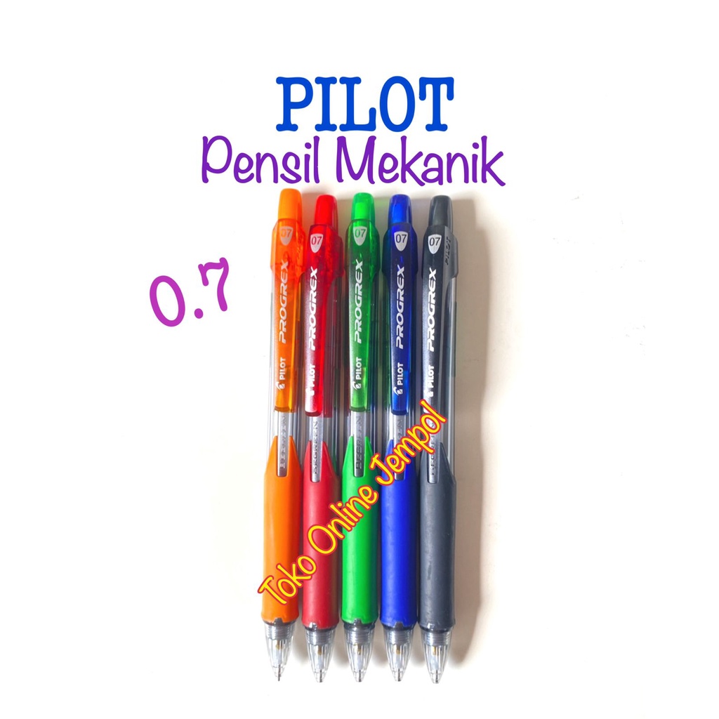 

0.7 mm Pensil Mekanik PILOT Progrex H127 mechanical pencil 0,7 ATK1394PL