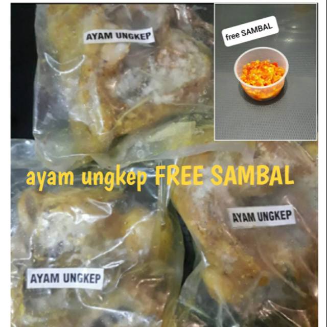 

NEW!!! AYAM UNGKEP SIAP GORENG / MAKANAN AYAM FROZEN / MAKANAN GORENG AYAM ENAK SAMBAL PEDAS MURAH