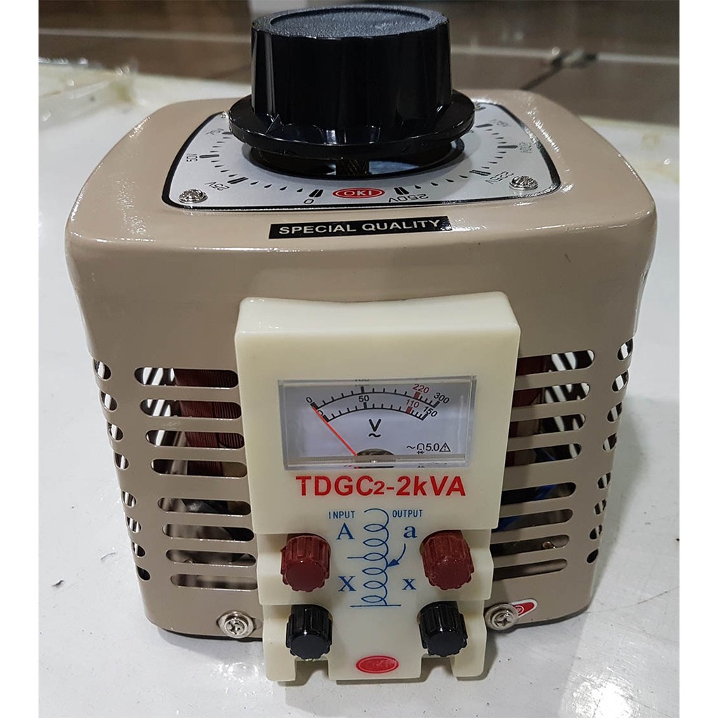 adjustable ac voltage regulator 2000w ( 0V s/d 250 volt AC )