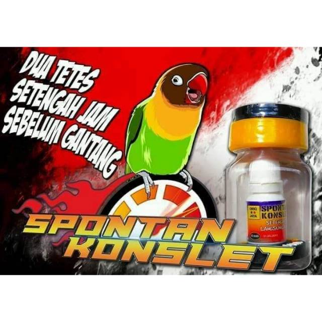 Vitamin/Doping Burung Lovebird Spontan Konslet Oriq Jaya