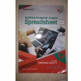 Buku SpreadSheet X SMK |Erlangga|Kurikulum 2013
