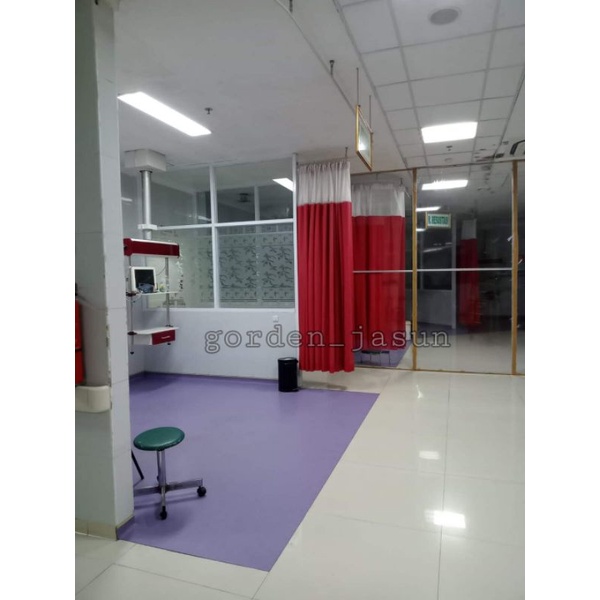 gorden penyekat rumah sakit/penyekat ruangan