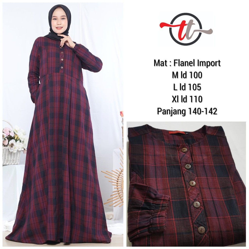 GAMIS FLANEL IMPORT | GAMIS REMAJA | GAMIS FLANEL PREMIUM | GAMIS FLANEL KOTAK