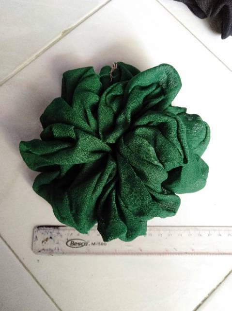 Scrunchie Jumbo | Ikat Rambut Cepol 1kg muat 40pcs