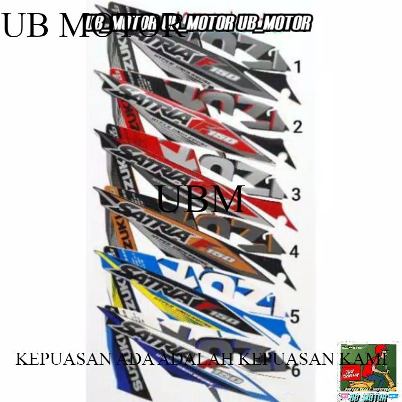 striping satria fu 2013-2015