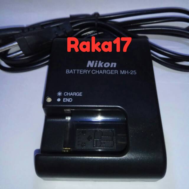 CHARGER CAMERA NIKON MH 25 BUAT NIKON D7000