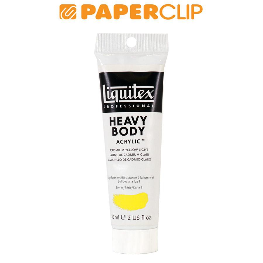 

ACRYLIC LIQUITEX HEAVY BODY S3 59ML CADMIUM YELLOW LIGHT 1045160