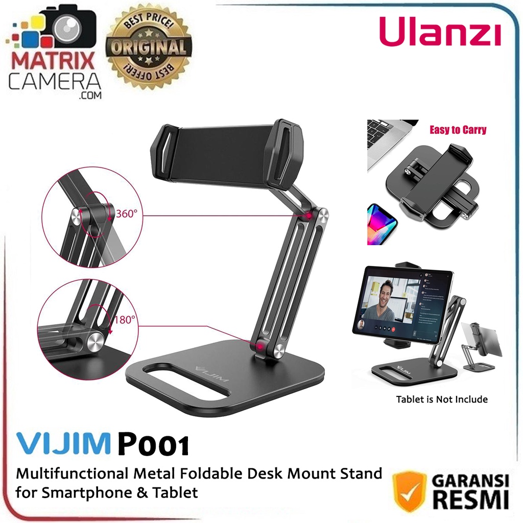 Ulanzi Vijim P001 Foldable Holder Desk Stand for Smartphone & Tablet
