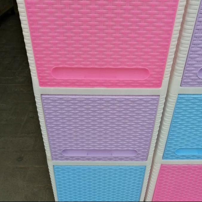 Lemari Club Flip 3 Susun Premium Tebal