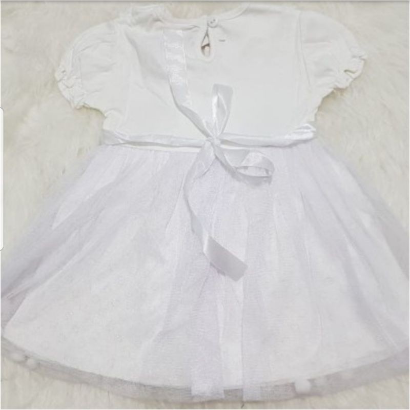 Baju Dress Anak Bayi Perempuan Aqiqah Hellokitty Tutu-2