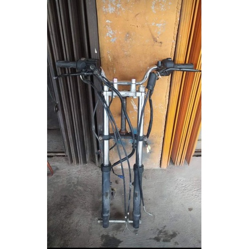 Shock depan copotan New Vixion