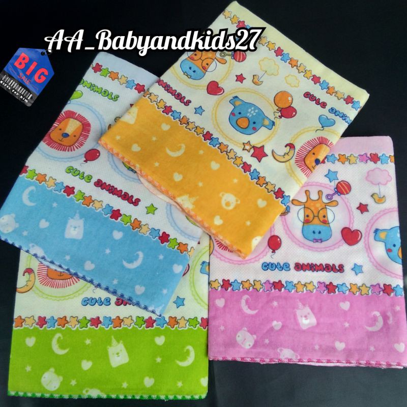 NIA 1PAK ISI 6PC BEDONG BAYI JUMBO UKURAN 125X90 CM FREE SARUNG TANGAN DAN KAKI BAHAN NYAMAN DAN SNI