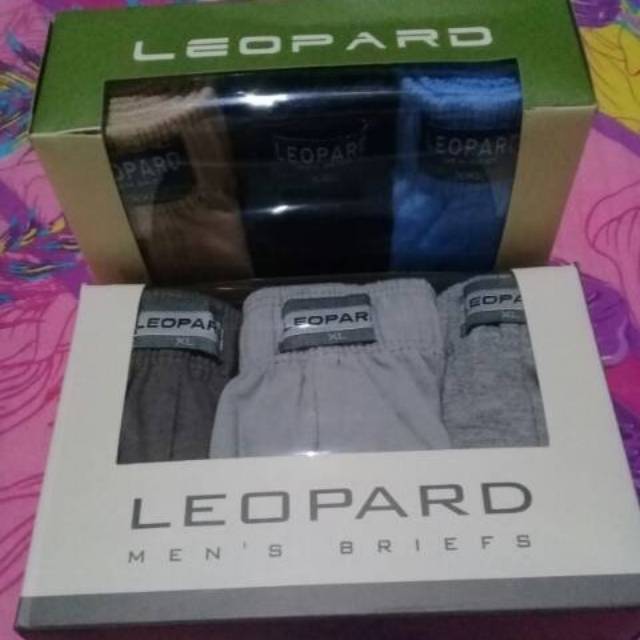 [L-XL-XXL]CELANA DALAM LEOPARD/CD PRIA/ISI 3PCS