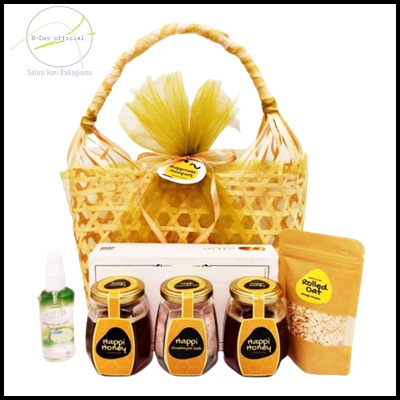

❤️ H-Day ❤️ Hampers Lebaran Isi Madu , Kurma, Masker, Vitamin C | Anti Corona Version | Parcel Idul Fitri |