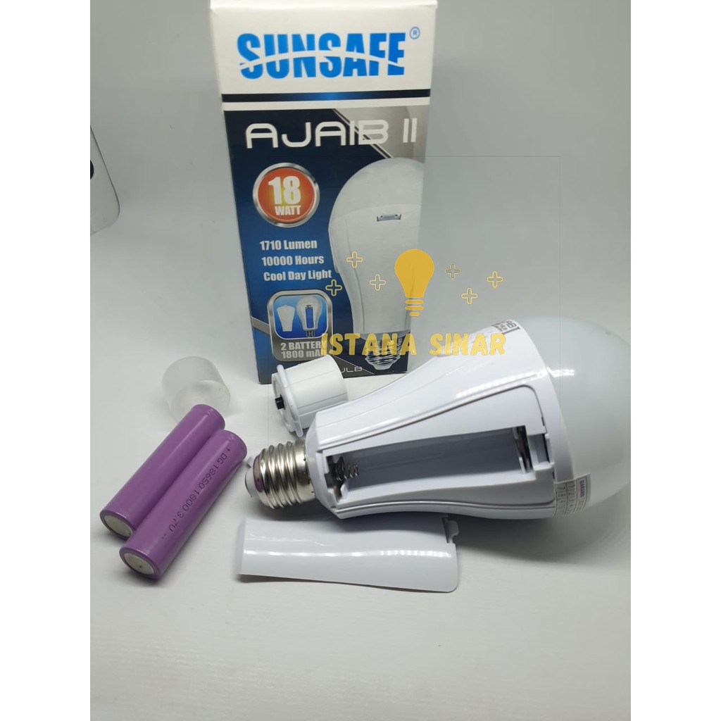 Lampu Emergency LED 18 Watt / Emergency Lamp / Lampu Ajaib Sunsafe II