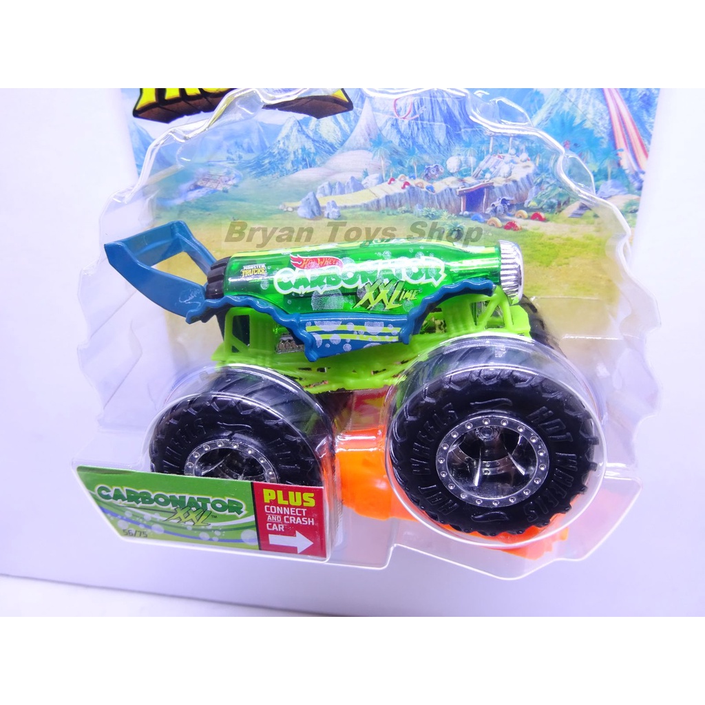 Hot Wheels Monster Trucks Carbonator XXL Hijau