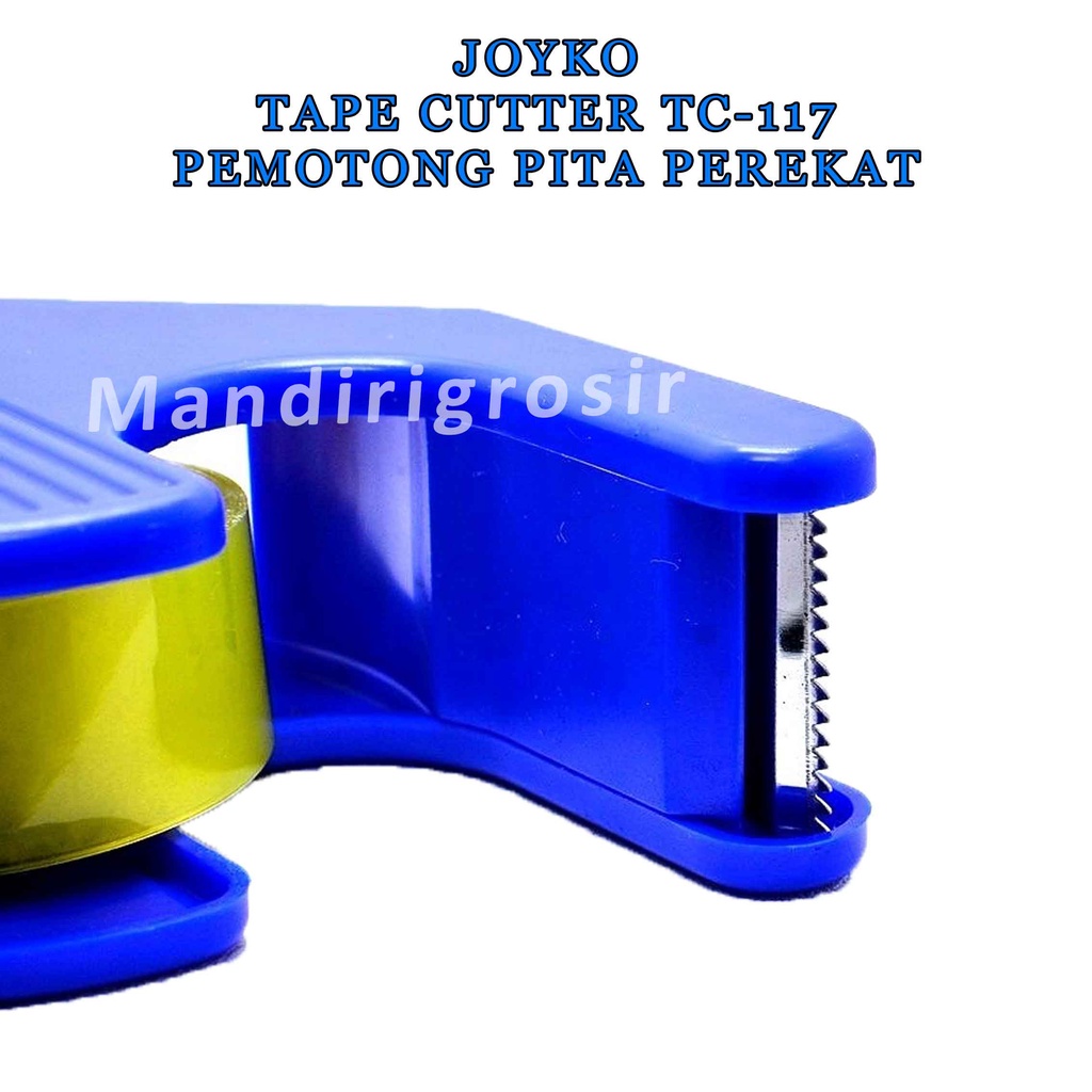 Tape Cutter * Joyko TC-117 * Pemotong Pita Perekat * Pemotong Lem