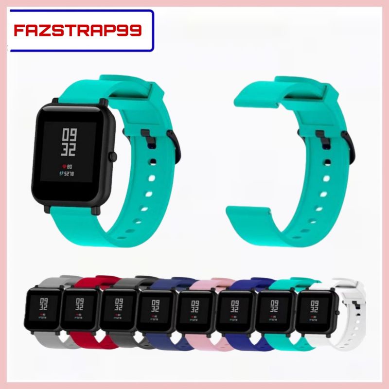 Strap Tali Jam Tangan Rubber Untuk Amazfit GTR 42mm / Huami Amazfit BIP / GTS 2 / GTS 2E / GTS 2 Min