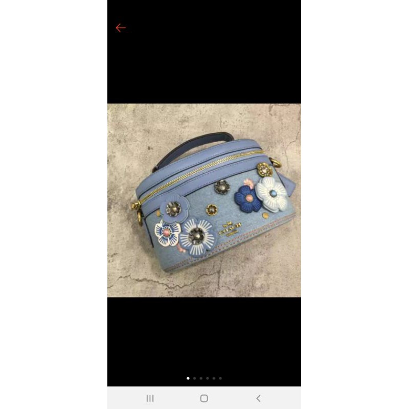 coach trail tea rose preloved