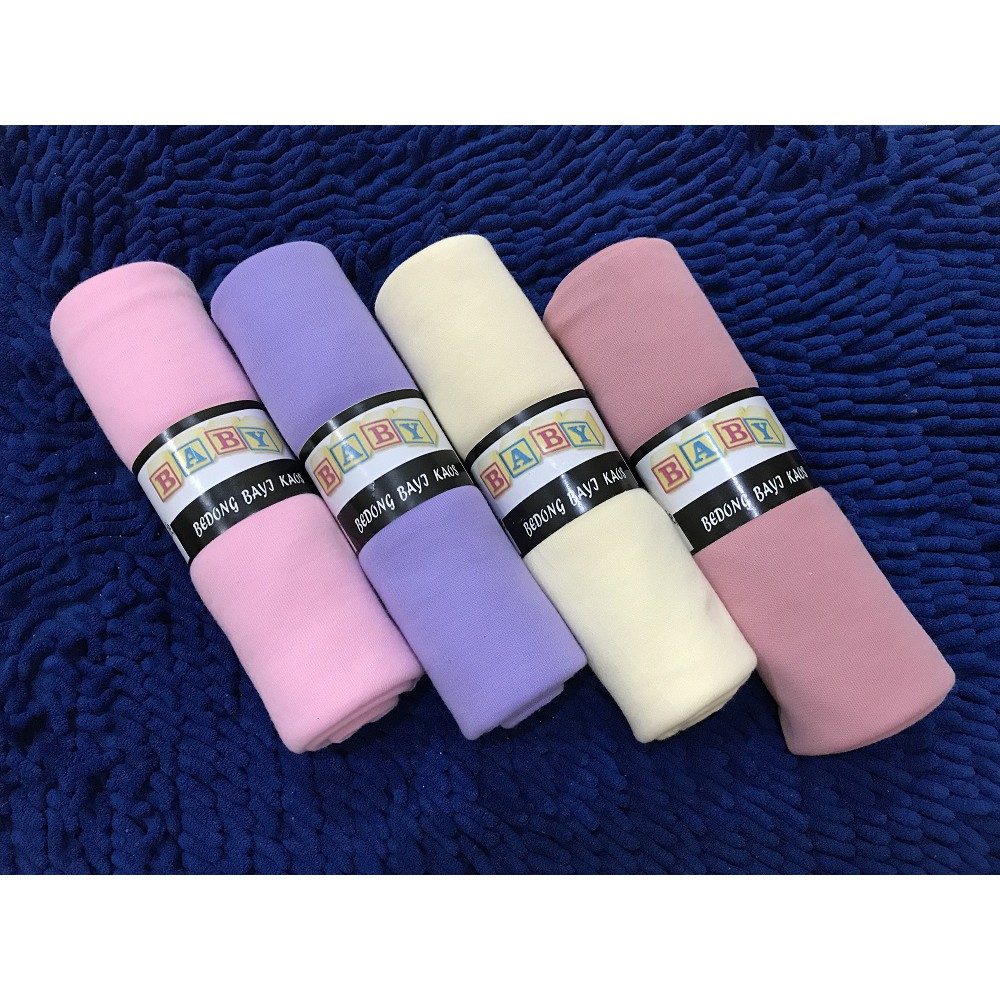 Bedong Bayi Premium BABY RICHI MULTI GIRLs isi 4 pcs/ Selimut bayi / Alas tidur bayi