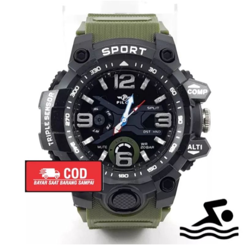 C.O.D JAM TANGAN PRIA WANITA ANTI AIR / JAM TANGAN ANAK COWOK CEWEK / JAM ANAK MURAH / JAM TANGAN PR