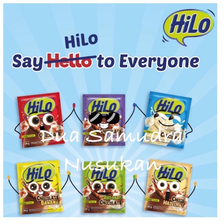 

[KODE P270] (E) Hilo Sachet All Variant 14 gram white /Banana/ Taro/ Avocado/ Coklat/Hazelnut