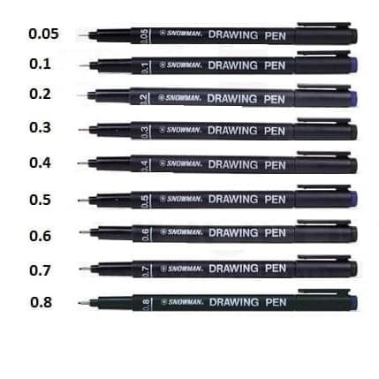 

Pendrawing- Snowman Drawing Pen Ft700 -Drawing-Pen.