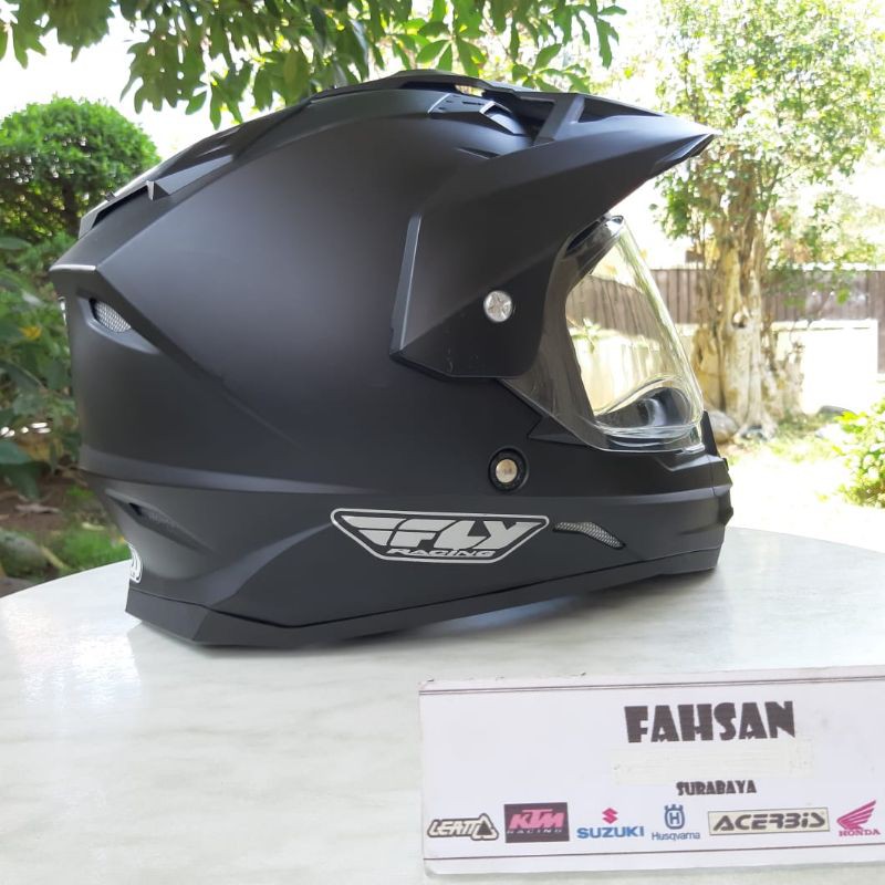 Helm FLY Racing Trekker DOT ECE supermoto touring cross suomy agv ls2 tourer n702x helmet adventure