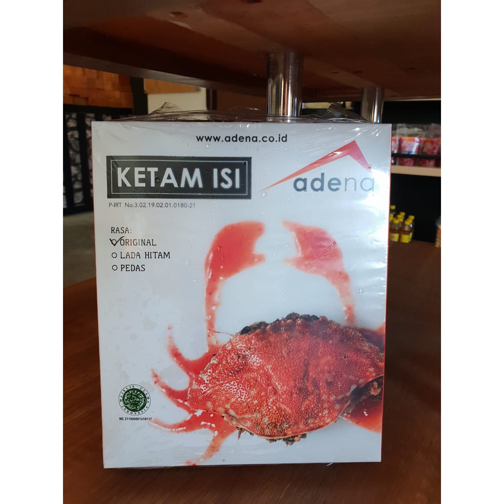 Ketam isi Ukuran Standar