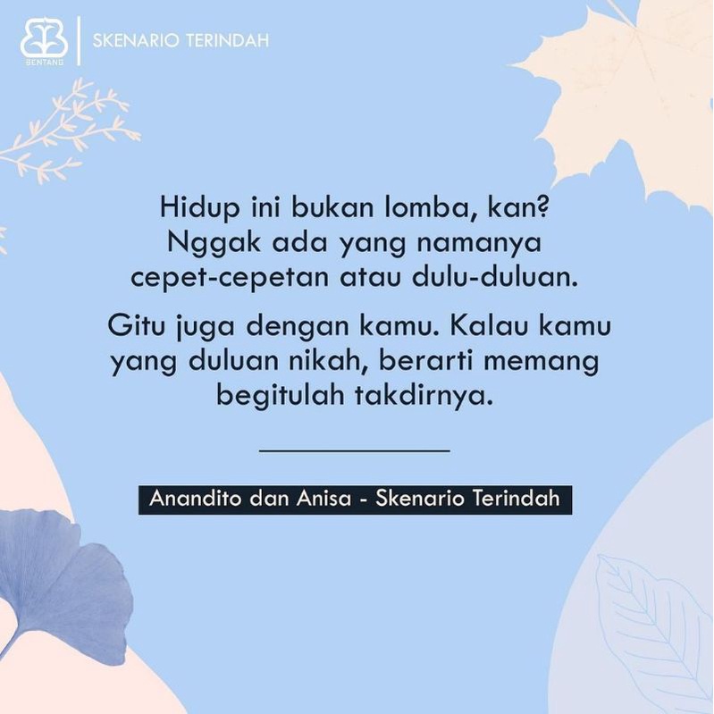 SKENARIO TERINDAH - ANISA RAHMA ANANDITO DWIS