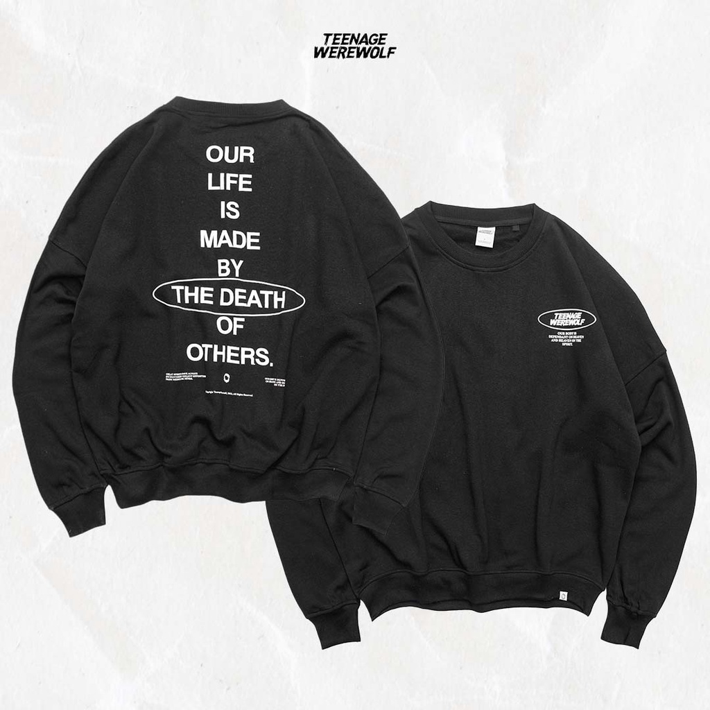 Teenage Werewolf Sweatshirt Life Black