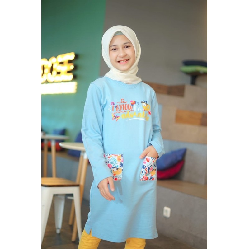 Setelan Tunik Anak Set Tunik Babyterry Mother Kids