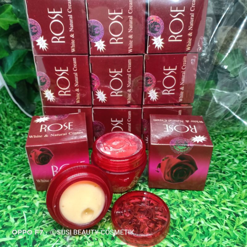 [12 PCS] CREAM ROSE TIMBUL BPOM HOLO HATI HERLINA INDAH