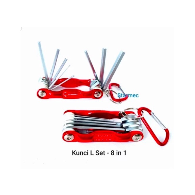 Kunci L Set 8 in 1 BRSH27