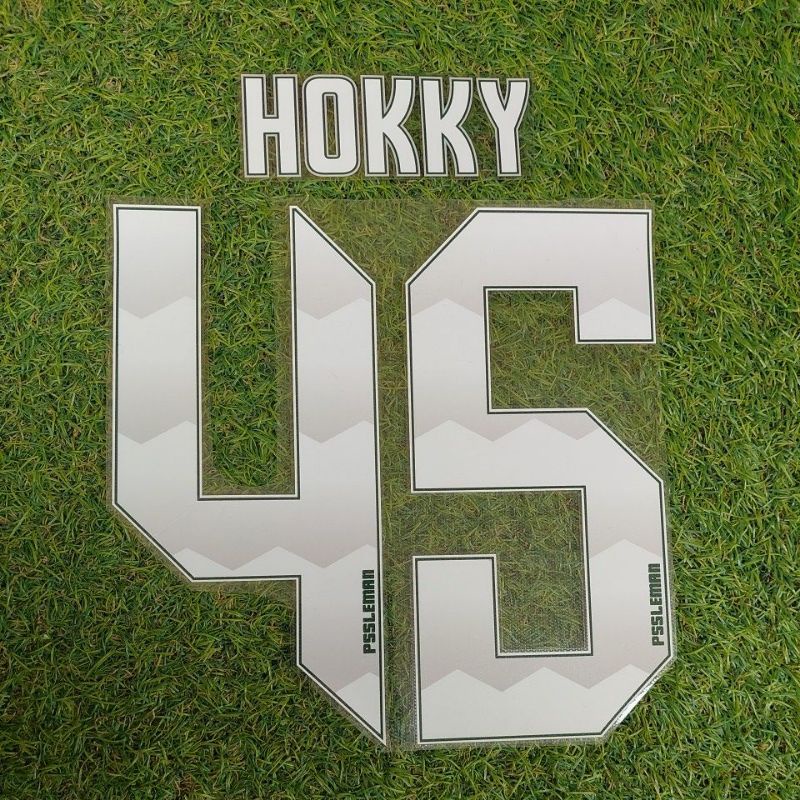 NAMESET JERSEY PSS SLEMAN HOME 2021/2022 - HOKKY #45