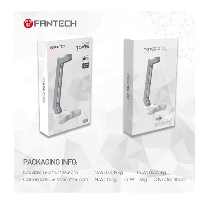 Fantech AC3001 TOWER White Space Edition Headset Stand