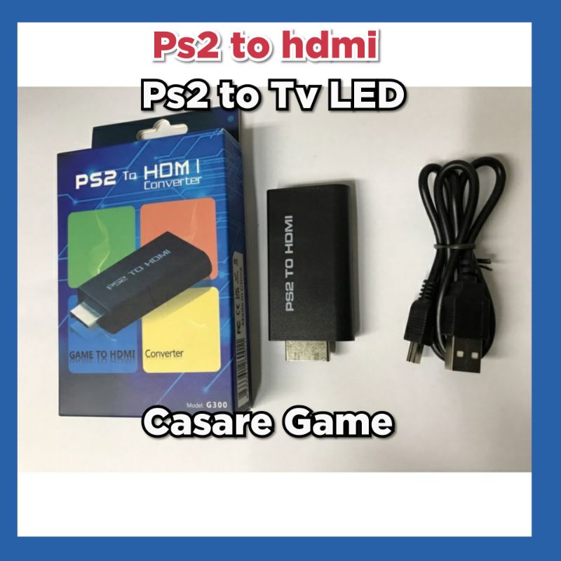 Konverter Ps2 to Hdmi + Kabel hdmi