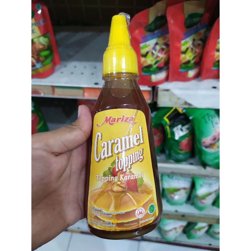 

SELAI MARIZA TOPPING CARAMEL 350gr