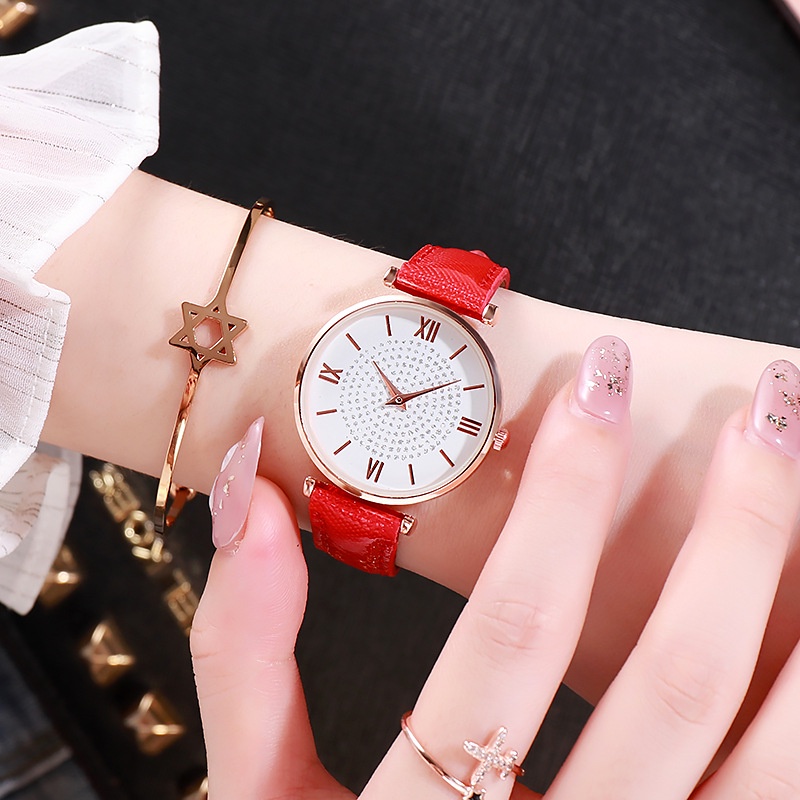 Jam Tangan Wanita A0148 Gypsophila Quartz Watch