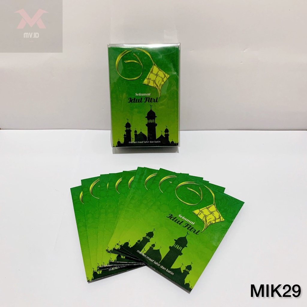 AMPLOP THR LEBARAN HARI RAYA IDUL FITRI 2022 KEMASAN MIKA ISI 50 LEMBAR MURAH FREE ONGKIR KUALITAS P