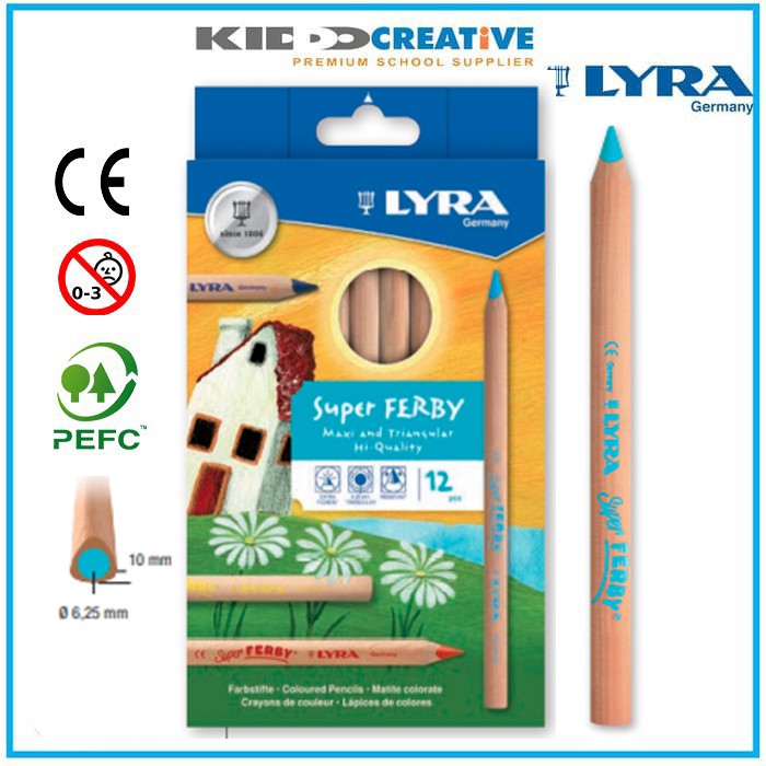

LYRA SUPERFERBY COLOUR PENCIL BOX/12